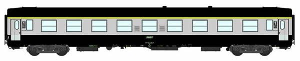 REE Modeles VB-074 - 1st Class French Passenger Coach A9 scrubland 302